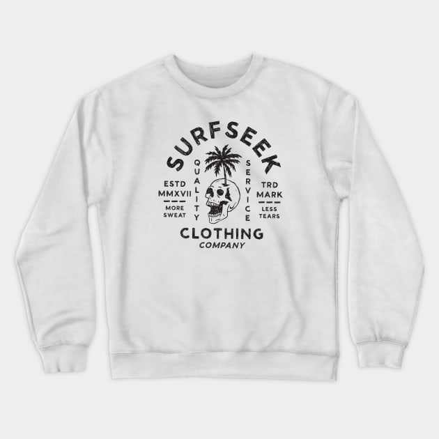 Surfseek clothing company Crewneck Sweatshirt by Megflags